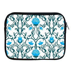 Art Nouveau, Art Deco, Floral,vintage,blue,green,white,beautiful,elegant,chic,modern,trendy,belle Époque Apple Ipad 2/3/4 Zipper Cases by NouveauDesign