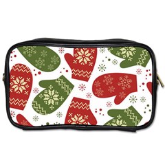 Winter Snow Mittens Toiletries Bags 2-side by allthingseveryone