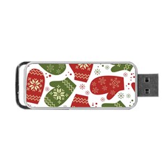 Winter Snow Mittens Portable Usb Flash (one Side) by allthingseveryone