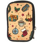 Cute Vintage Christmas Pattern Compact Camera Cases Front