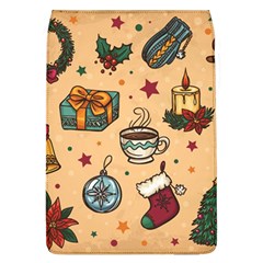 Cute Vintage Christmas Pattern Flap Covers (l)  by allthingseveryone