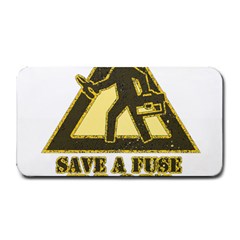 Save A Fuse Blow An Electrician Medium Bar Mats by FunnyShirtsAndStuff