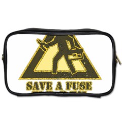 Save A Fuse Blow An Electrician Toiletries Bags 2-side by FunnyShirtsAndStuff