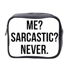 Me Sarcastic Never Mini Toiletries Bag 2-side