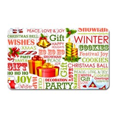 The Joys Of Christmas Magnet (rectangular) by allthingseveryone