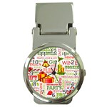 The Joys Of Christmas Money Clip Watches Front