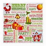 The Joys Of Christmas Medium Glasses Cloth (2-Side) Back