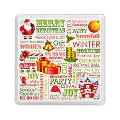 The Joys Of Christmas Memory Card Reader (square)  by allthingseveryone