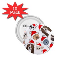 Christmas Puppies 1 75  Buttons (10 Pack) by allthingseveryone