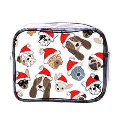 Christmas Puppies Mini Toiletries Bags by allthingseveryone