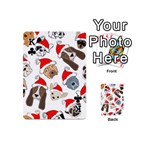 Christmas Puppies Playing Cards 54 (Mini)  Front - ClubK