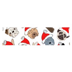 Christmas Puppies Satin Scarf (oblong) by allthingseveryone