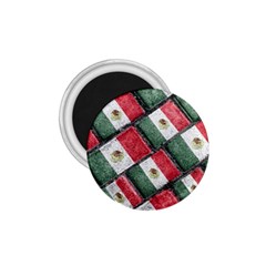 Mexican Flag Pattern Design 1 75  Magnets by dflcprints