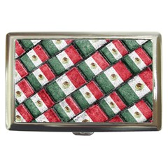 Mexican Flag Pattern Design Cigarette Money Cases by dflcprints