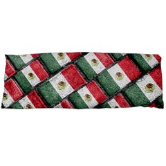 Mexican Flag Pattern Design Body Pillow Case (dakimakura) by dflcprints