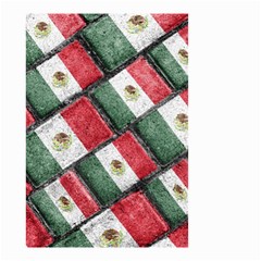 Mexican Flag Pattern Design Small Garden Flag (two Sides) by dflcprints