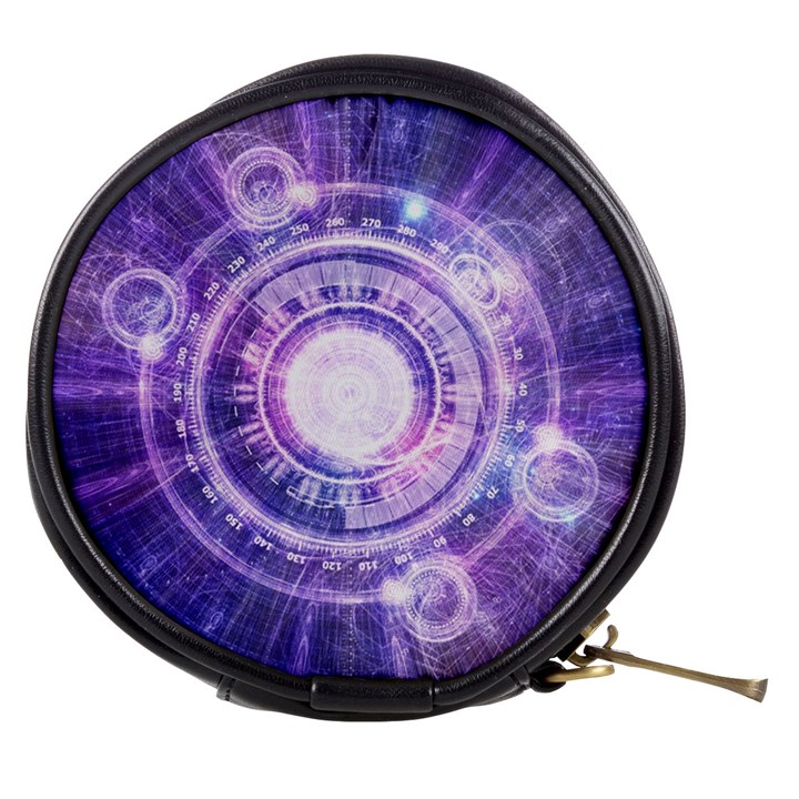 Blue Fractal Alchemy HUD for Bending Hyperspace Mini Makeup Bags