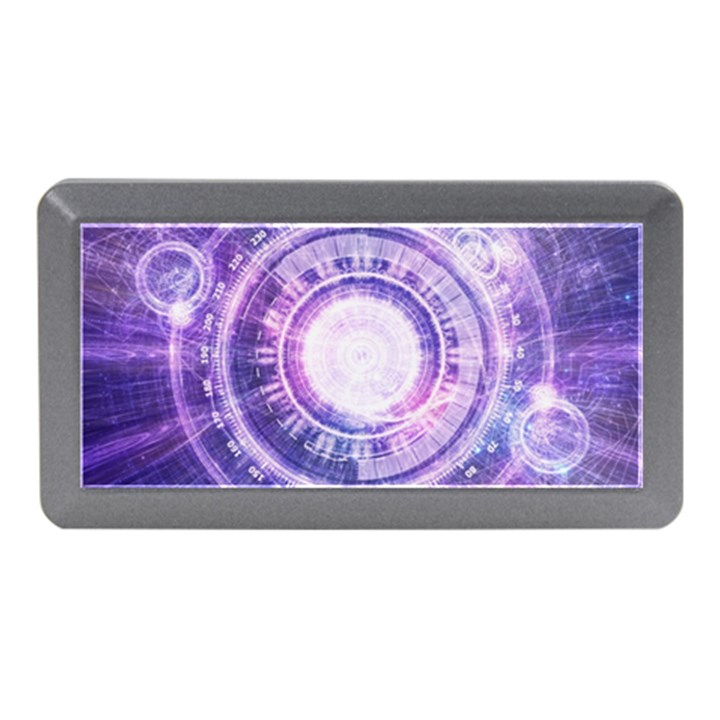 Blue Fractal Alchemy HUD for Bending Hyperspace Memory Card Reader (Mini)