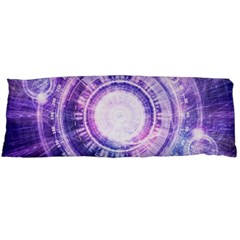 Blue Fractal Alchemy Hud For Bending Hyperspace Body Pillow Case (dakimakura)