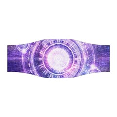 Blue Fractal Alchemy Hud For Bending Hyperspace Stretchable Headband by jayaprime