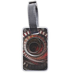 The Thousand And One Rings Of The Fractal Circus Luggage Tags (one Side)  by jayaprime