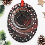 The Thousand and One Rings of the Fractal Circus Ornament (Oval Filigree) Front