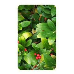 Christmas Season Floral Green Red Skimmia Flower Memory Card Reader by yoursparklingshop