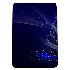 Christmas Tree Blue Stars Starry Night Lights Festive Elegant Flap Covers (l)  by yoursparklingshop