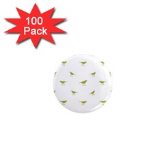 Birds Motif Pattern 1  Mini Magnets (100 Pack)  by dflcprints