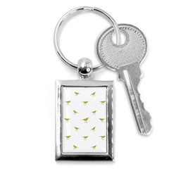 Birds Motif Pattern Key Chains (rectangle)  by dflcprints