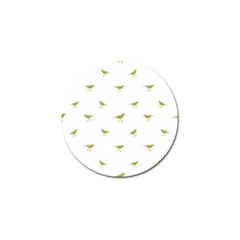 Birds Motif Pattern Golf Ball Marker by dflcprints