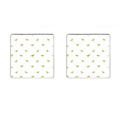 Birds Motif Pattern Cufflinks (square) by dflcprints