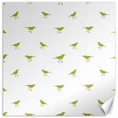 Birds Motif Pattern Canvas 12  X 12   by dflcprints