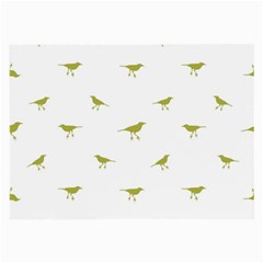 Birds Motif Pattern Large Glasses Cloth by dflcprints