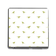 Birds Motif Pattern Memory Card Reader (square) by dflcprints