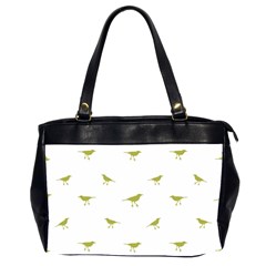 Birds Motif Pattern Office Handbags (2 Sides)  by dflcprints