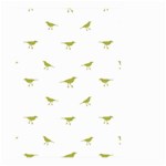 Birds Motif Pattern Large Garden Flag (Two Sides) Front