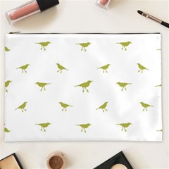 Birds Motif Pattern Cosmetic Bag (xxl)  by dflcprints