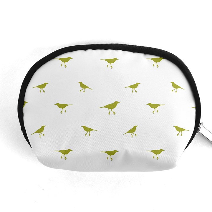 Birds Motif Pattern Accessory Pouches (Medium) 