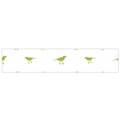 Birds Motif Pattern Small Flano Scarf by dflcprints