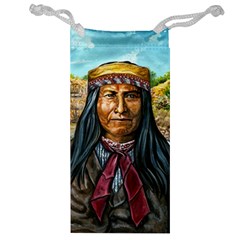 Apache Tribe Warrior Chiricahua Apache Tribe Jewelry Bag by allthingseveryone