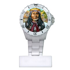 Apache Tribe Warrior Chiricahua Apache Tribe Plastic Nurses Watch by allthingseveryone