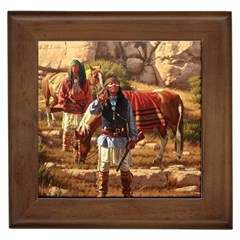 Apache Braves Framed Tiles by allthingseveryone