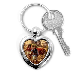 Apache Braves Key Chains (heart)  by allthingseveryone