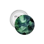 Northern lights in the forest 1.75  Buttons Front