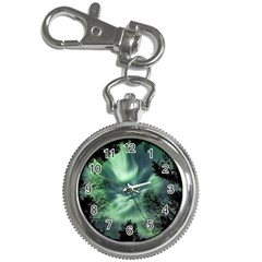 Northern Lights In The Forest Key Chain Watches by Ucco