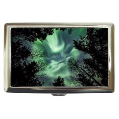 Northern Lights In The Forest Cigarette Money Cases by Ucco