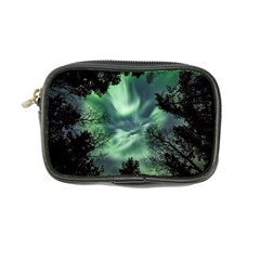 Northern Lights In The Forest Coin Purse by Ucco