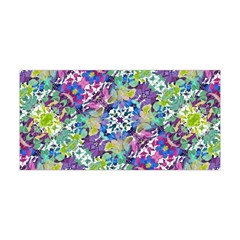 Colorful Modern Floral Print Yoga Headband by dflcprints