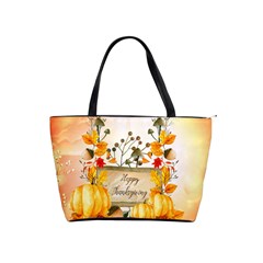 Happy Thanksgiving With Pumpkin Shoulder Handbags by FantasyWorld7